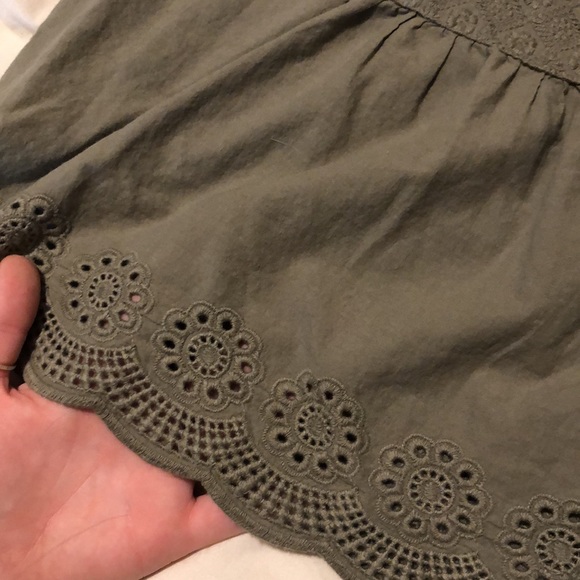 Army Green Wide-Strap Tank - Picture 3 of 3